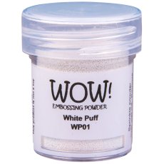 WP01Puder do embossingu WOW!   Puff Colours - White Puff