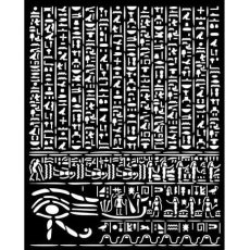 KSTD163 Maska Stamperia Fortune Thick Stencil 20x25cm Egypt