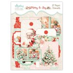 MT-MAJ-LSCE Merry & Joy - Papierowe Koperty i Tagi - die cuts