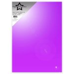 PFSS109 Papier lustrzany, jednostronny A4 -Electric Purple-1szt.