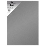 PFSS402 Papier jednokolorowy, perłowy, dwustronny A4 - Silver Grey - 1szt.-240 gsm