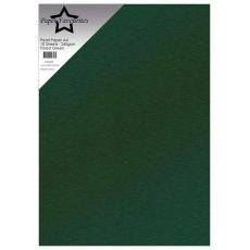 PFSS409 Papier jednokolorowy, perłowy, dwustronny A4 -Forest Green-1szt.-240 gsm