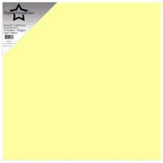 PFSS502 Papier jednokolorowy, perłowy, jednostronny 30,5x30,5cm - Light Yellow - 1szt.