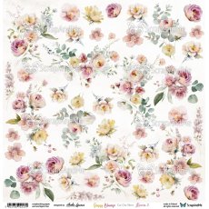 SB-14 Sunny Blooms - Flowers 2- Arkusz Do Wycinania - ScrapAndMe