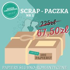 SPU02 SCRAP - PACZKA  nr 2 - PAPIERY ŚLUBNO-ROMANTYCZNE Craft & You Design