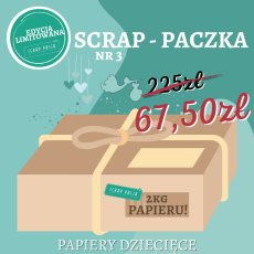 SPU03 SCRAP - PACZKA nr 3 - PAPIERY DZiECIĘCE  Craft & You Design