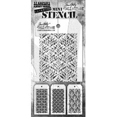 TH-MST060 TIM HOLTZ MINI STENCIL SET #60 - zestaw 3 mini masek