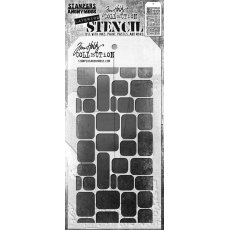 TH-S178 Maska /TIM HOLTZ LAYERED STENCIL “Labels”