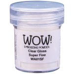 WA01SF Puder do embossingu WOW! - Clears - Clear Gloss - Super Fine