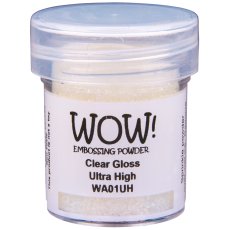 WA01UH Puder do embossingu WOW! - Clears - Clear Gloss - Ultra High