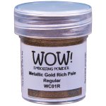 WC01R Puder do embossingu WOW! - Metallics - Gold Rich Pale - Regular