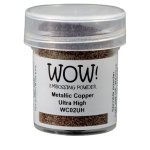 WC02UH Puder do embossingu WOW! - Metallics - Copper - Ultra High