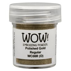 WC08R Puder do embossingu WOW! - Metallics - Polished Gold - Regular