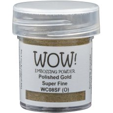 WC08SF Puder do embossingu WOW! - Metallics - Polished Gold - Super Fine