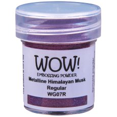 WG07R Puder do embossingu WOW! -Metallines - Himalayan Musk Metalline - Regular