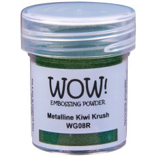 WG08R Puder do embossingu WOW! -Metallines - Kiwi Krush Metalline - Regular