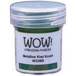 WG08R Puder do embossingu WOW! -Metallines - Kiwi Krush Metalline - Regular