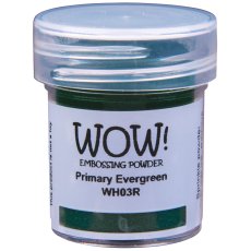 WH03R Puder do embossingu WOW! Primaries - Primary Evergreen - Regular