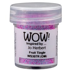 WS307R  Puder do embossingu WOW!Embossing Glitters -Fruit Tingle - Regular