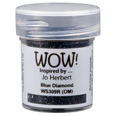 WS309R  Puder do embossingu WOW! Embossing Glitters -Blue Diamond