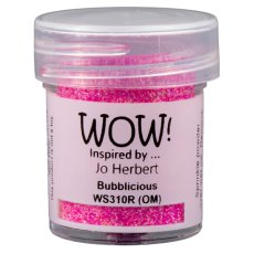 WS310R  Puder do embossingu WOW! Embossing Glitters -Bubblicious - Regular