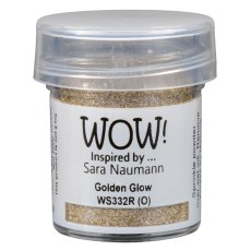 WS332R  Puder do embossingu WOW! Embossing Glitters -Golden Glow - Regular