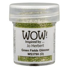 WS379X Puder do embossingu WOW! - Embossing Glitters - Green Glimmer