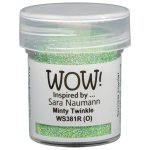 WS381R Puder do embossingu WOW! - Embossing Glitters - Minty Twinkle