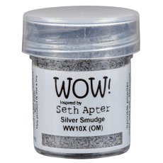 WW10X  Puder do embossingu WOW! Mixed Media -Silver Smudge