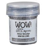 WW10X  Puder do embossingu WOW! Mixed Media -Silver Smudge